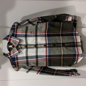 NEW Joules Plaid flannel shirt size 4 years/104 cm